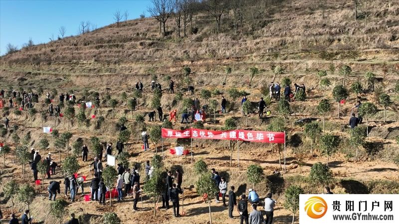 “植”此青绿 不负青山 贵州各地开展义务植树活动(图5) “植”此青绿 不负青山 贵州各地开展义务植树活动(图5)