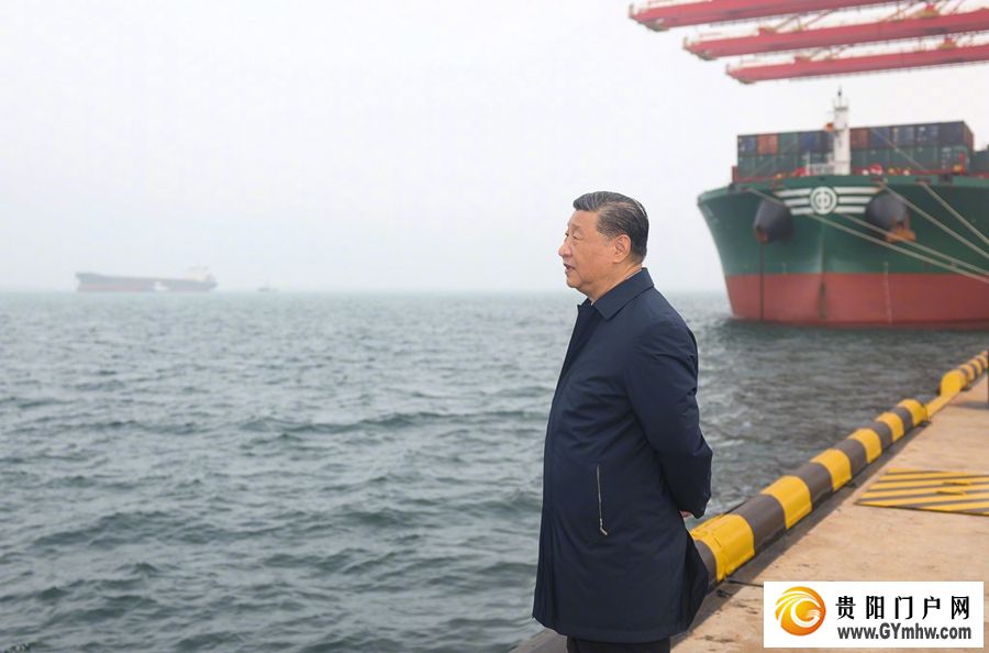 习近平在山东日照市考察调研(图2) 习近平在山东日照市考察调研(图2)