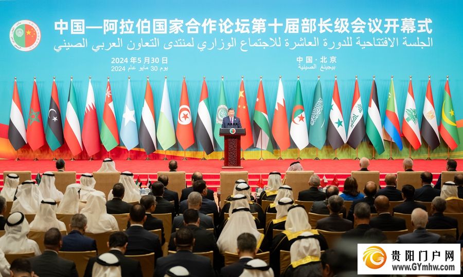 习近平出席中阿合作论坛第十届部长级会议开幕式并发表主旨讲话(图5) 习近平出席中阿合作论坛第十届部长级会议开幕式并发表主旨讲话(图5)