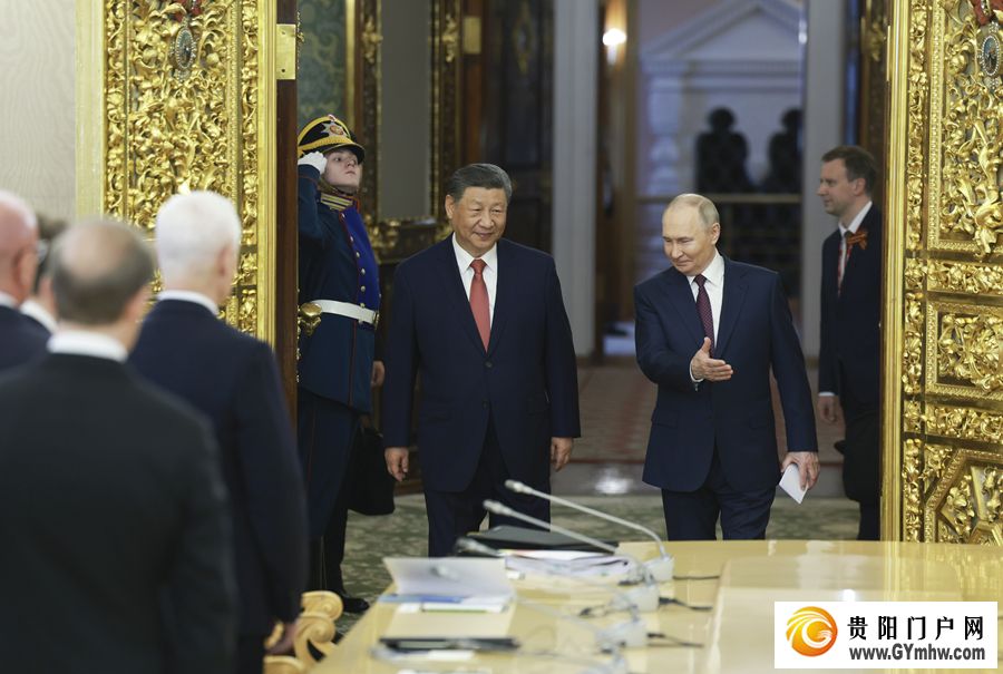 习近平同俄罗斯总统普京会谈(图4)